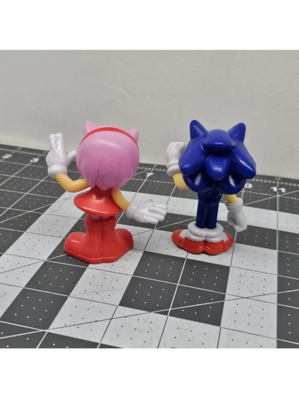Sonic and Amy Rose 2025 Burger King Toys Cake Toppers Kids Meal Figures Lot